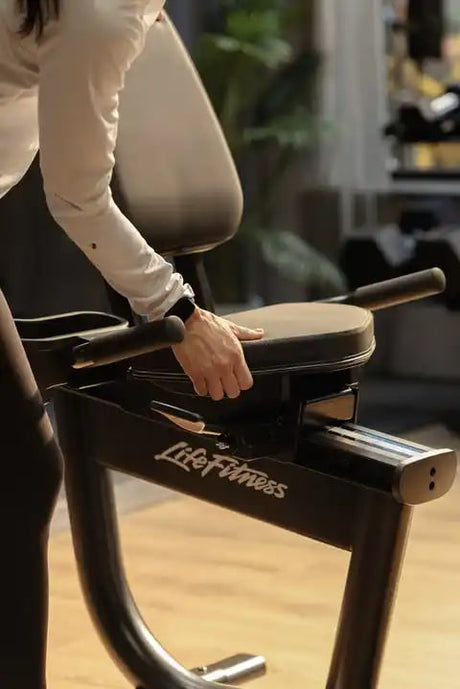 Life Fitness Atmos Recumbent Bike Life Fitness Bike; Recumbent life-fitness_atmos-recumbent-bike_seat-detail