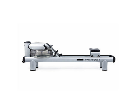 WaterRower M1 HiRise side view in silver