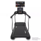 Spirit CT800 Treadmill | Black Spirit Treadmill; Commercial Frame Residential rear_view_tv_jpg_d728d1f5-63c4-4d37-9692-5e5d98f6488e