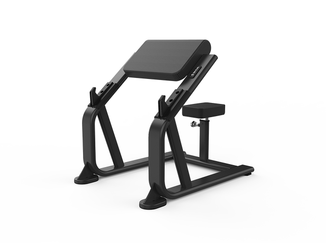 Shua G6359 Seated Arm Curl arm curl bench, studio render 1 of 2