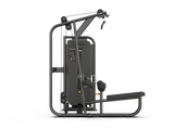 Shua G6892 Lat Pulldown/Row selectorized machine, studio render 3 of 4