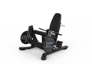 Shua G6908 Iso-Lateral Leg Extension plate loaded machine, studio render 1 of 3