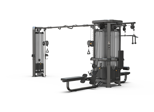 Shua G7232 5-Station multi-station gym, studio render 1 of 4