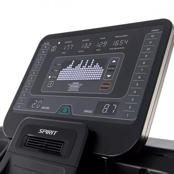Spirit CT800 Treadmill - Final Stock Spirit Treadmill; Residentail Commercial Frame over 350lbs spirit_ct800-treadmill_view-8_b77a2f61-b2ef-4df0-a53d-b10cb66e85fb