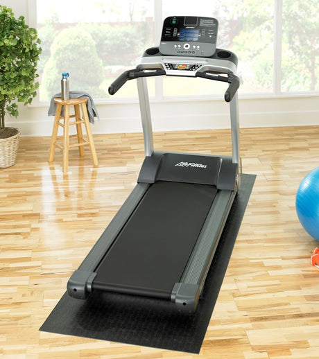 SUPERMAT 1/8IN SOLID VINYL MAT 36IN X 102IN FOR ROWERS Gronk Fitness Products Mats; padded exercise and aerobic mats supermats_vinyl-mat-rower_main