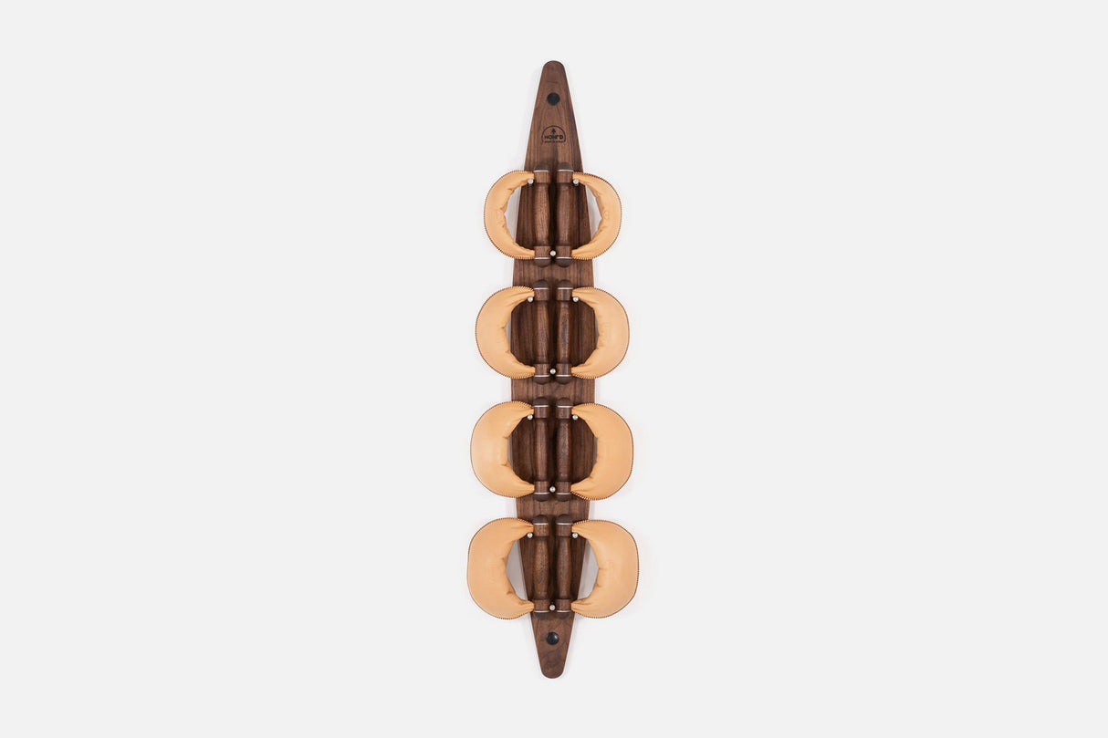 Nohrd - SwingBells Board Walnut Natural NOHrD Dumbell racks, power block stand, plate and bar storage, kettlebell racks, ball racks swing-board-walnut