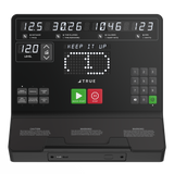 True Launch Recumbent Bike - True Unite LED Bike Console, view 4