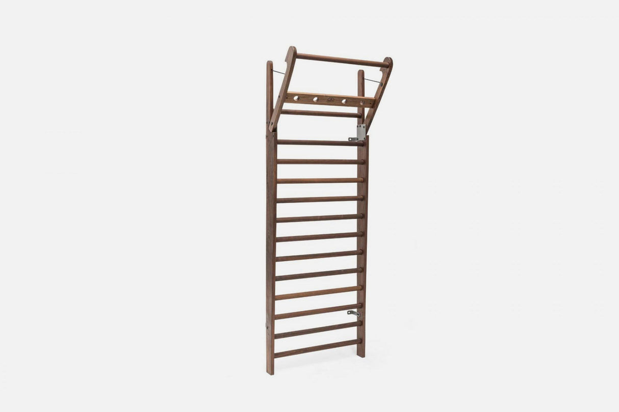 NOHRD WallBars - 14 Wooden Stall Bars Walnut NOHrD Variant(s) - Color wallbars-nussbaum-14-grey_1