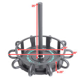 XM Fitness 10-Station Battle Rope Anchor XM Fitness Aerobics; aerobic step, HR straps xm-fitness_10-station-battle-rope-anchor_view-5