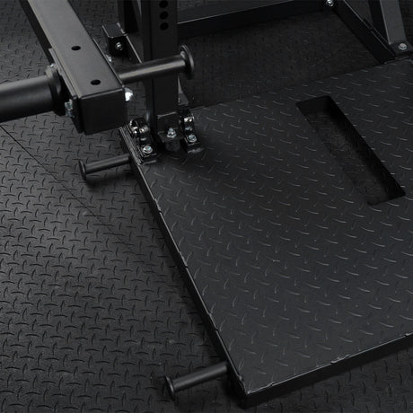 XM Belt Squat - Final Stock XM Fitness Home Gym, Small; Single stack or a-frame double stack (functional trainer). 5 functions or less xm-fitness_belt-squat-machine_main