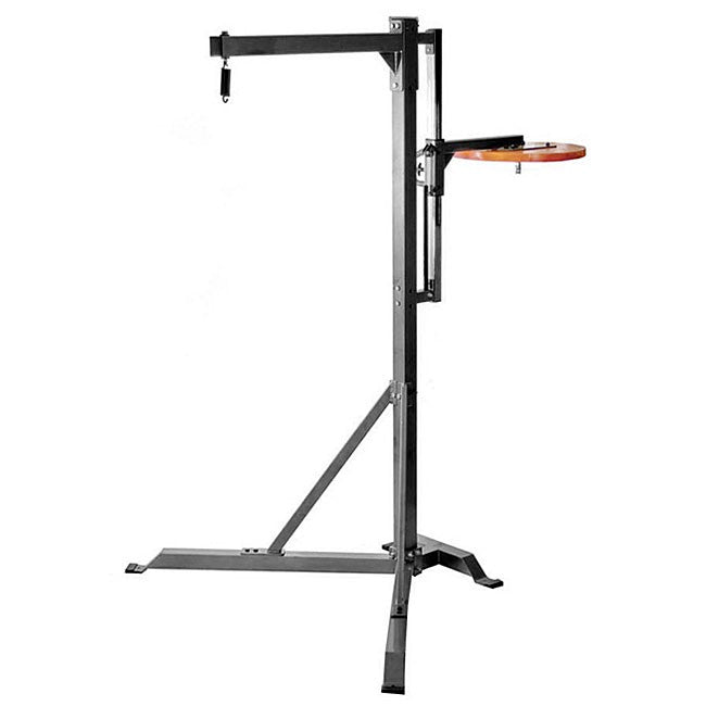 Commercial Heavy Bag Stand with Speed Bag Platform 522CBS XM Fitness MMA/Boxing; heavy bags, gloves, and wraps xm-fitness_commercial-heavy-bag-stand-with-speed-bag-platform-522cbs_main