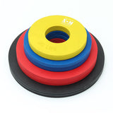XM Competition Rubber Fractional Weight Plates -.25, .5, .75, & 1 Lb Pairs - 5 Lb Set XM Fitness Weight Plates xm-fitness_competition-rubber-fractional-weight-plates-25-5-75-1-lb-pairs-5-lb-set_view-2