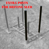 XM Fitness Driving Sled Extra Posts (Pair) XM Fitness Aerobics; aerobic step, HR straps xm-fitness_driving-sled-extra-posts-pair_view-2