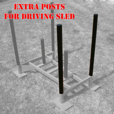 XM Fitness Driving Sled Extra Posts (Pair) XM Fitness Aerobics; aerobic step, HR straps xm-fitness_driving-sled-extra-posts-pair_view-2