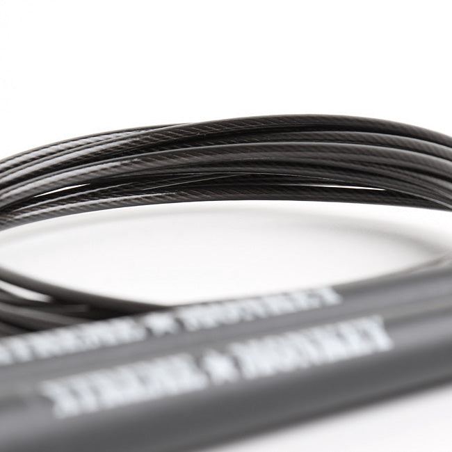 Nylon Bushing Adjustable Cable Speed Jump Rope XM Fitness Aerobics; aerobic step, HR straps xm-fitness_nylon-bushing-adjustable-cable-speed-jump-rope_view-3