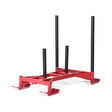 Professional Driving Power Sled Red XM Fitness Agility and Speed; jump ropes, climbing and battle ropes, ladders, sled, interval timer xm-fitness_professional-driving-power-sled-red_main