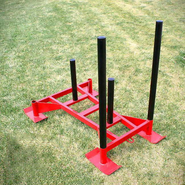Professional Driving Power Sled Red XM Fitness Agility and Speed; jump ropes, climbing and battle ropes, ladders, sled, interval timer xm-fitness_professional-driving-power-sled-red_view-5