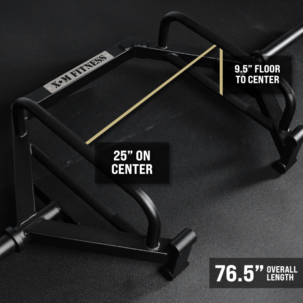 XM Fitness Step Through Olympic Hex / Trap Bar XM Fitness Lifting bars, weight bars, dumbbell handles xm-fitness_step-through-olympic-hex-trap-bar_view-4