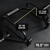 XM Fitness Step Through Olympic Hex / Trap Bar XM Fitness Lifting bars, weight bars, dumbbell handles xm-fitness_step-through-olympic-hex-trap-bar_view-4