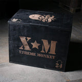 XM Wood Plyo Box Black XM Fitness Balance and stability; bosu, swiss, plyo-box xm-fitness_wood-plyo-box-black_view-2