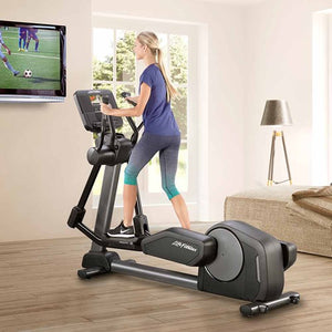 Life Fitness Club Series Elliptical Cross-Trainer is one of the best home ellipticals available, a strong and sleek Life Fitness Elliptical like you'd use at a gym