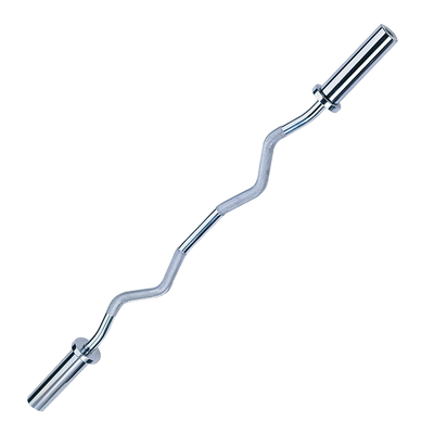 Body-Solid Olympic Curl Bar- Chrome