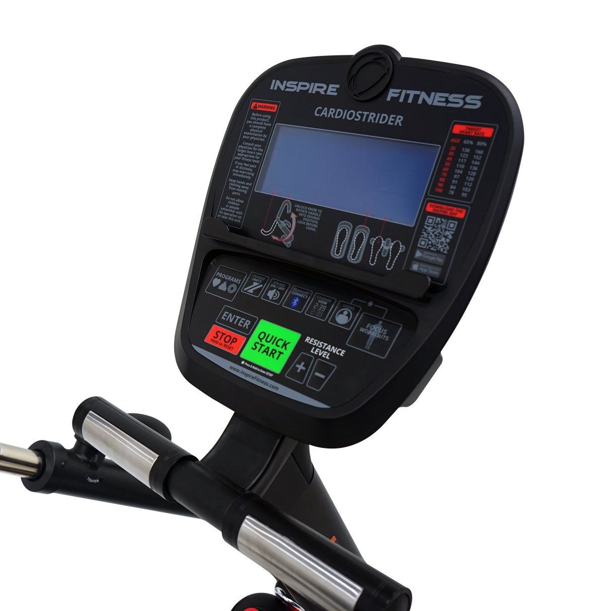 Inspire CS3.1 Cardio Strider Inspire Steppers, recumbent steppers cs3.1007