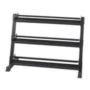 XM Fitness 3-Tier Dumbbell Rack front view